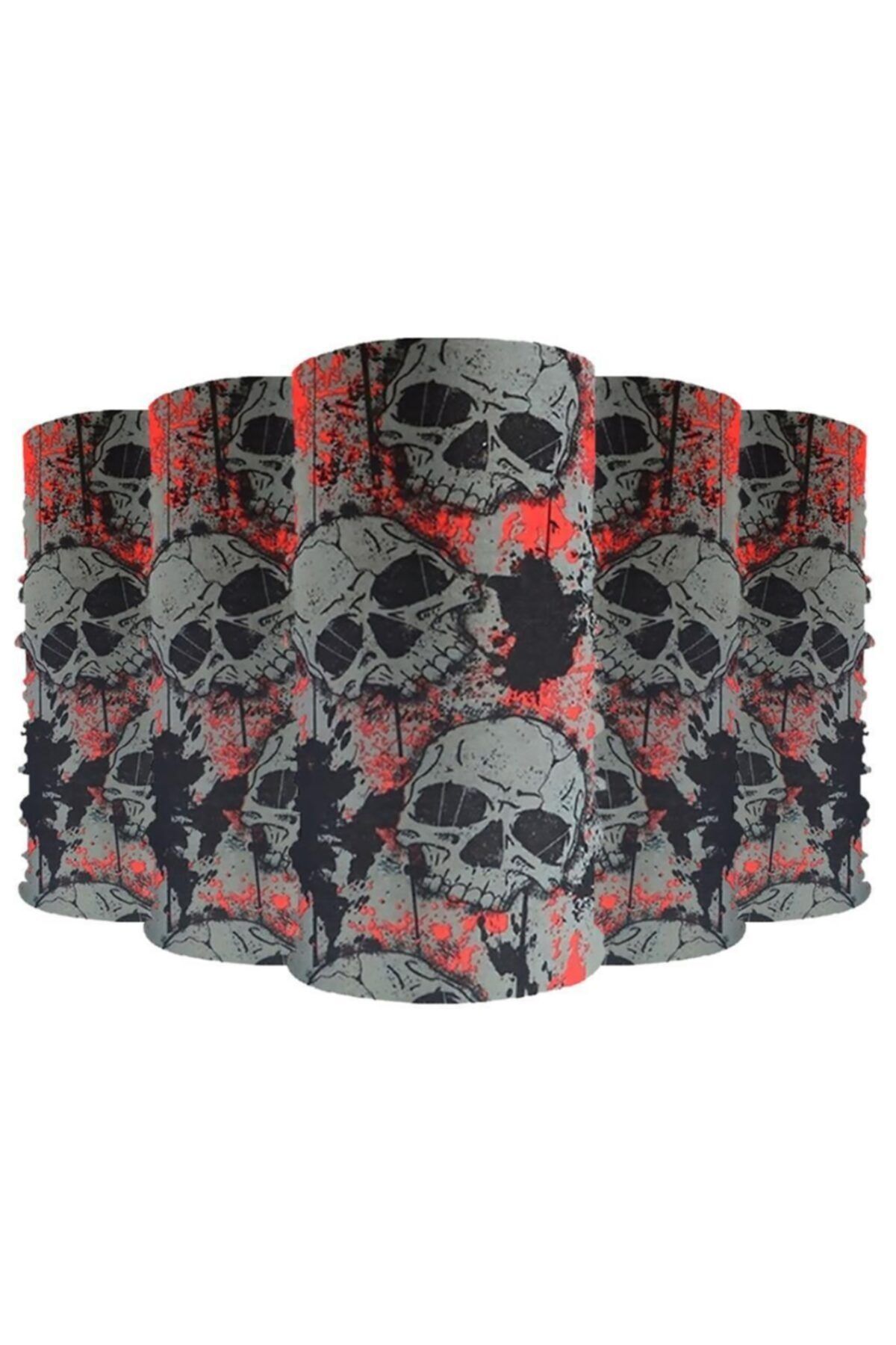 Knmaster Fighter Buff Bandana Boyunluk Maske Saç Bandı 5'li
