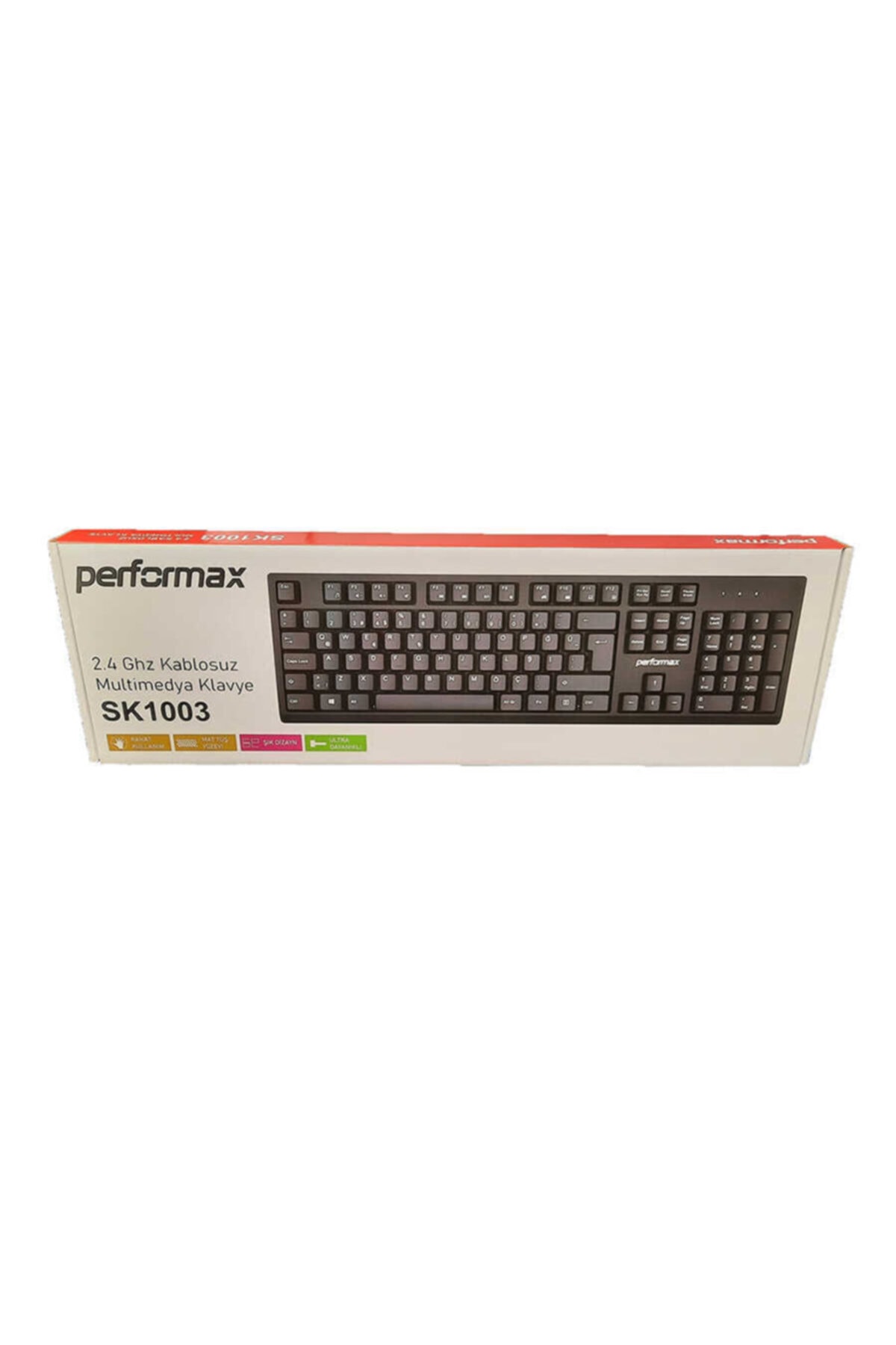 Performax Sk1003 Kablosuz Siyah Klavye