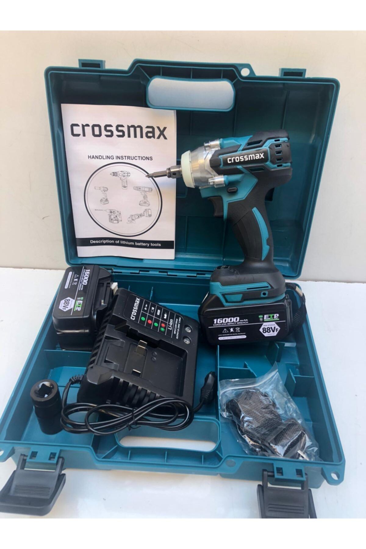 crossmax Somun Sökme-torklu Vidalama 21 Volt 4 Amper