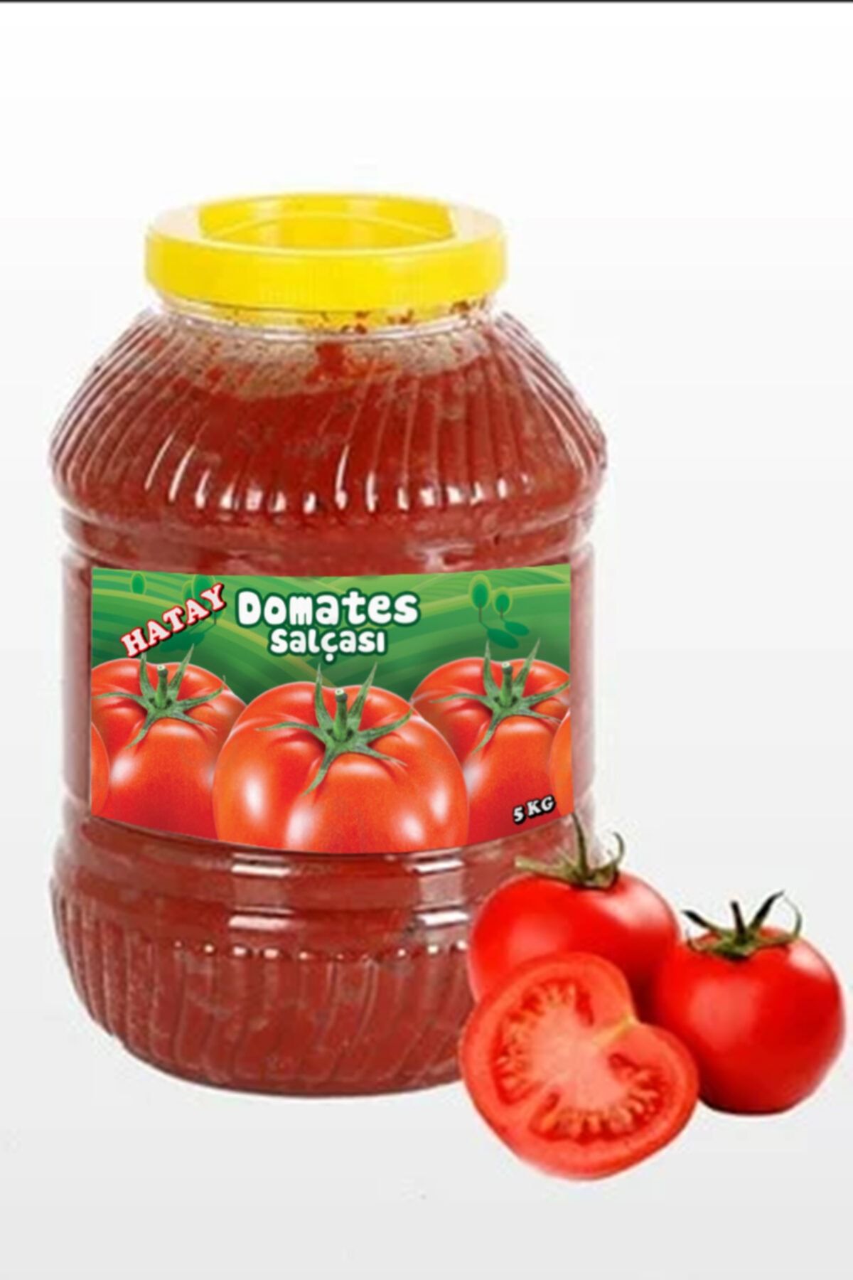 Hatay Ev Yapımı 2021 Üretim Doğal Domates Salçası 5 Kg
