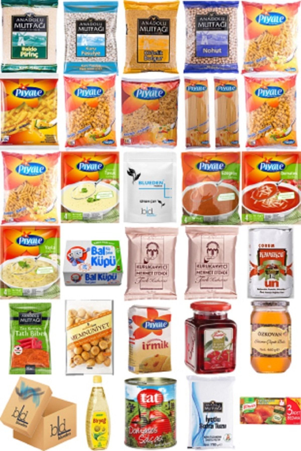Blueden Ramazan Kumanya Paketi 30 Parça 89 Nolu Paket