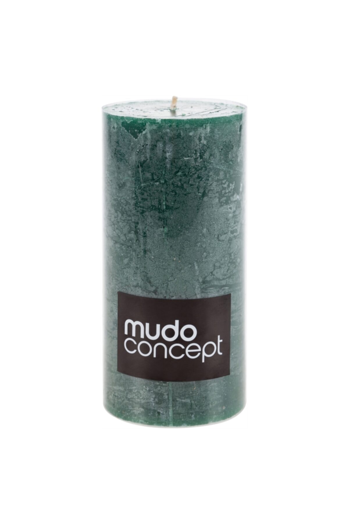 Mudo Concept Sütun Mum Yeşil 7x15 Cm