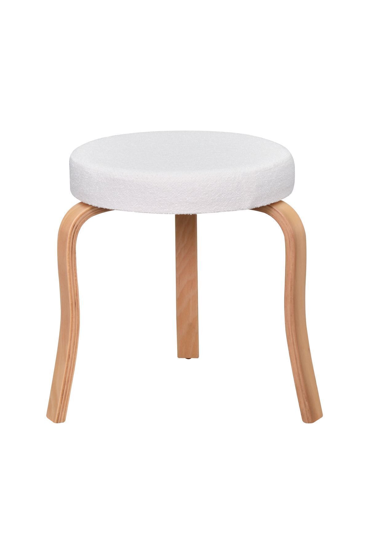 چهارپایه آشپزخانه-بالکن از پارچه طبیعی Ege Teddy (6 عدد)