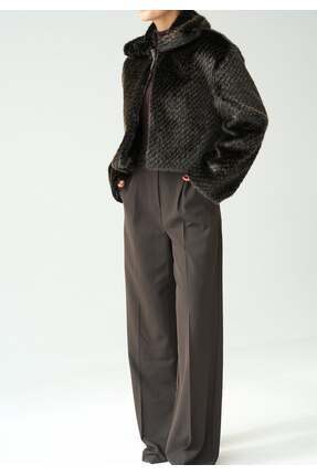 Desenli Kürk Image 3