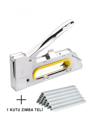 HAS-TEC Zımba Tabancası Mekanik 5000'li Zımba Teli Hediye Orjinal Ürün Image 0