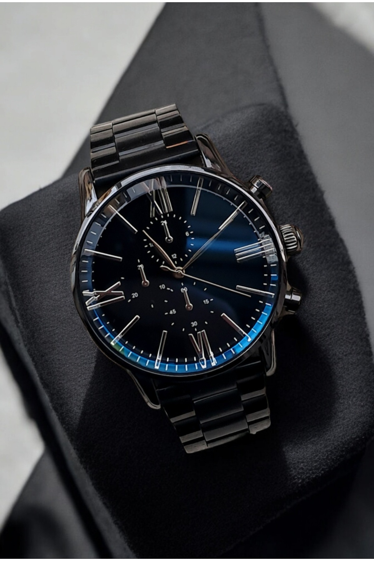 ساعت مچی مردانه فلزی اسپرت لوکس با پوشش IPC ضد زنگ