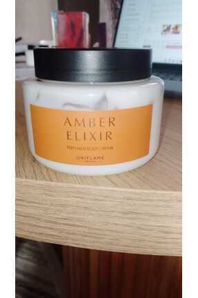 Amber Elixir Edp Amber Elixir Parfümlü Vücut Kremi yeni ambalaj vücut kremi set Image 4