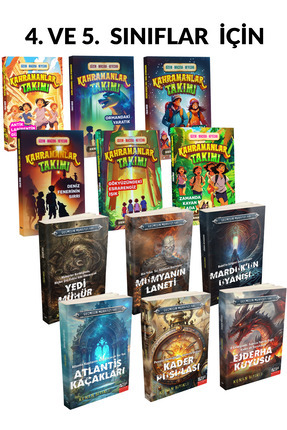 12’li Set: Kahramanlar Takımı & Geçmişin Muhafızları (Bilim Kurgu Macera) Image 0