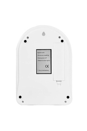 Hassas Mutfak Tartısı Türkçe Dijital Lcd Ekranlı Image 3