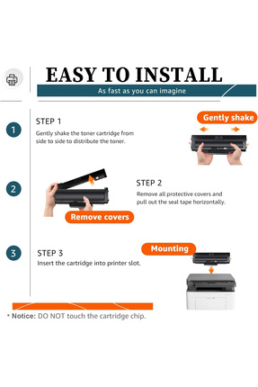 106A/W1106A M106a/ Hp Laser Mfp 135a/135r/135w/137fnw Çipli Muadil Toner Image 4