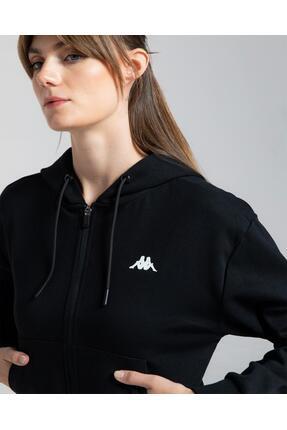 371P62W005 Authentic Moe Kadın Spor Ceket Siyah Image 3