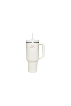 Adv 40oz Quencher H2.O TM Tumb FlowState™ Tumbler Pipetli Termos | 1.18 Krem 10-10824-453 Image 0