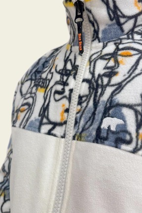 Erkek Beyaz Face Full Zip Polar Polar 25.02.12.038-c04 Image 1