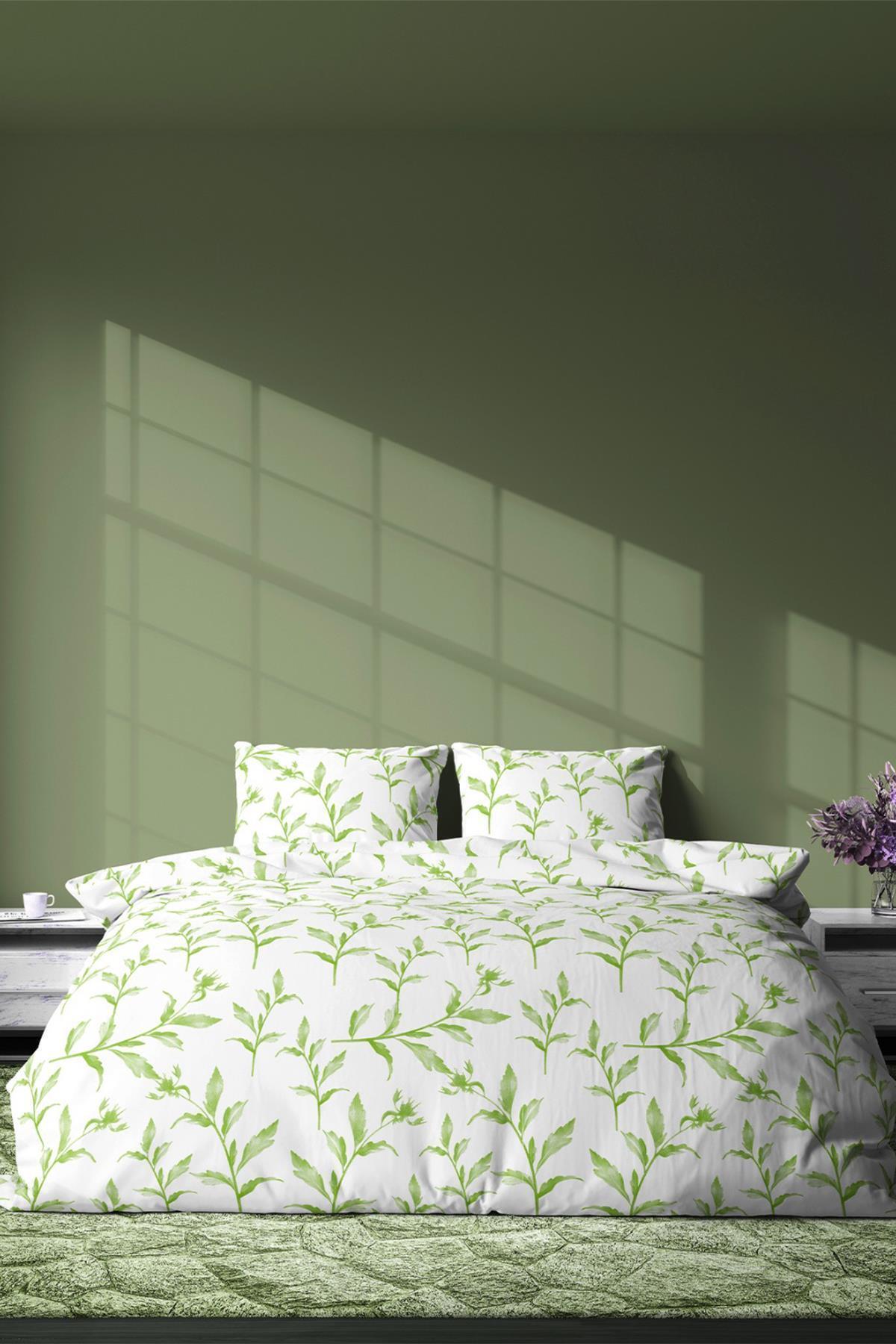 مجموعه پوشش دوتایی پنبه ای | پوشش دوتایی و مورد بالش | بدون ورق