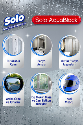 Aquablock Yüzey Temizlik Havlusu 4'lü 120 Yaprak Image 5