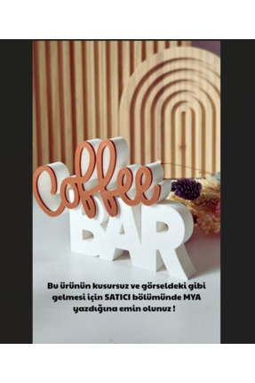 3D Kahve Köşesi Coffee Bar Dekoratif Obje Biblo Image 0