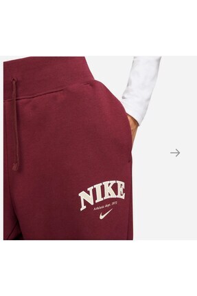 Sportswear Phoenix Fleece High Waisted Oversized Kadın Eşofman Altı fb9959-677 Image 4