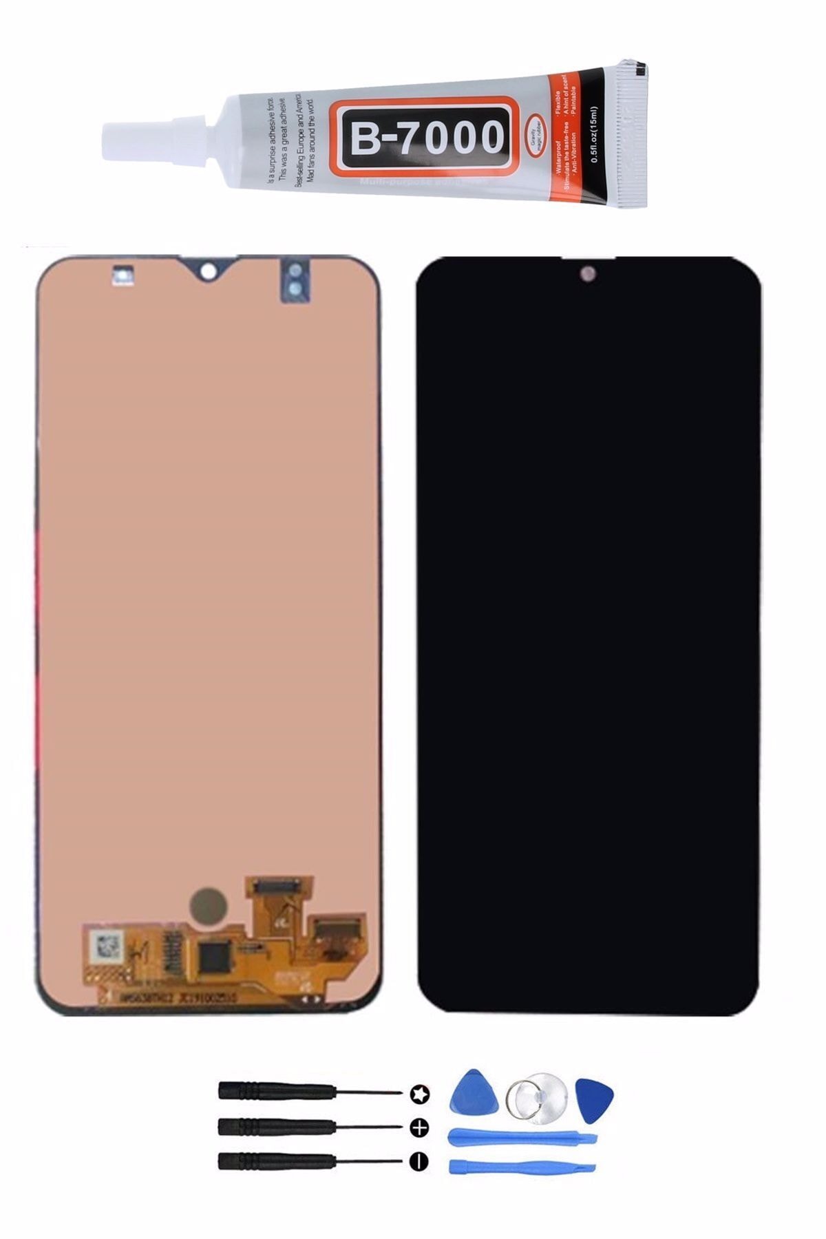Samsung Galaxy A30s Sm-a307 Lcd Ekran Dokunmatik Full Revize Orjinal Tamir Seti Yapıştırıcı Hediyeli