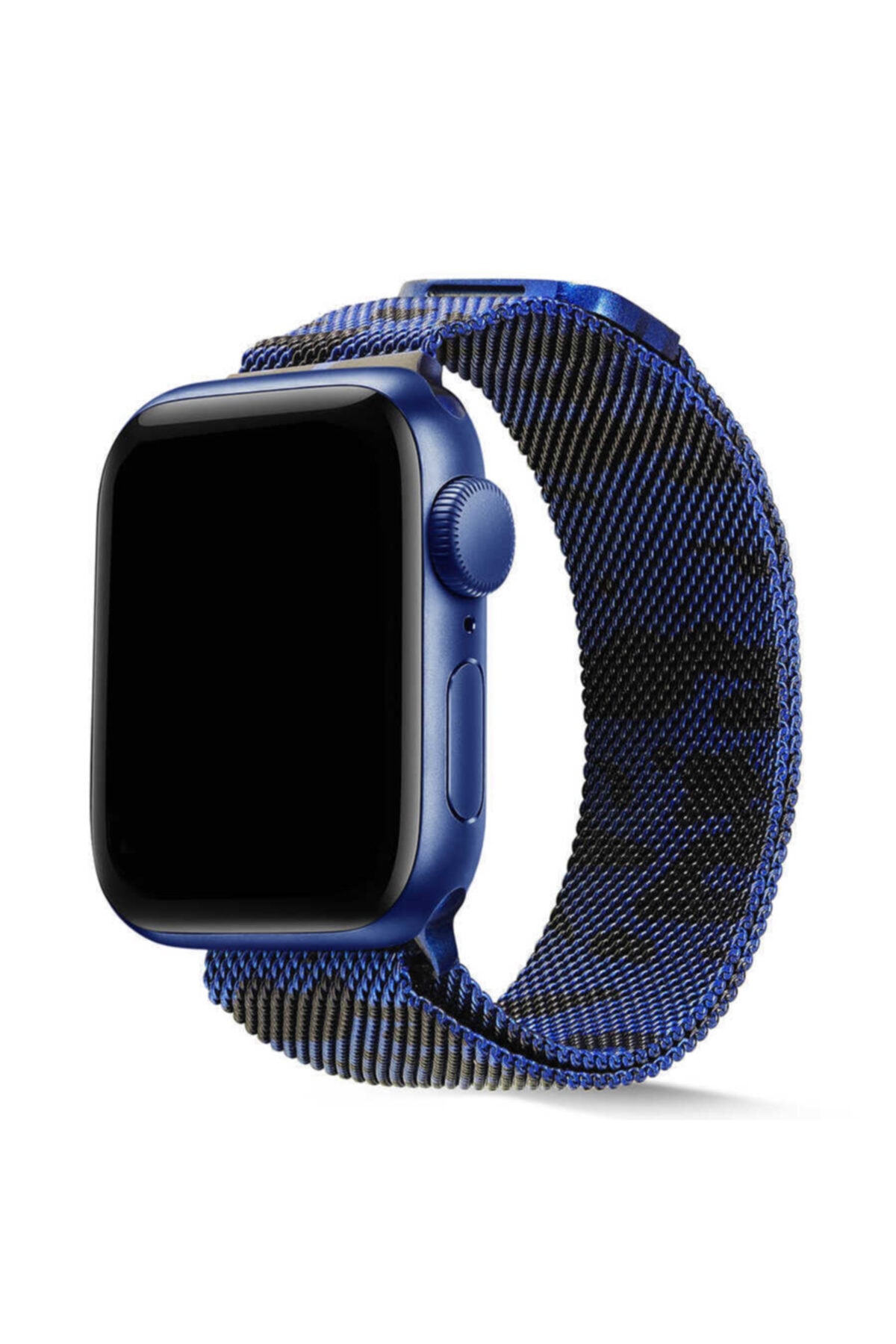 Apple Watch 2 3 4 5 6 Se 42mm Mıknatıslı Tel Örgü Tasarım Metal Kordon