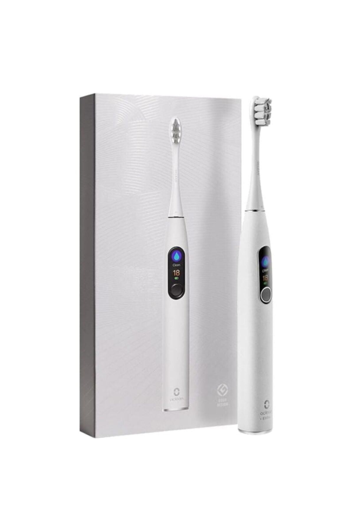 Oclean X Pro Elite Sonic Sessiz Elektrikli Diş Fırçası Limestone Grey