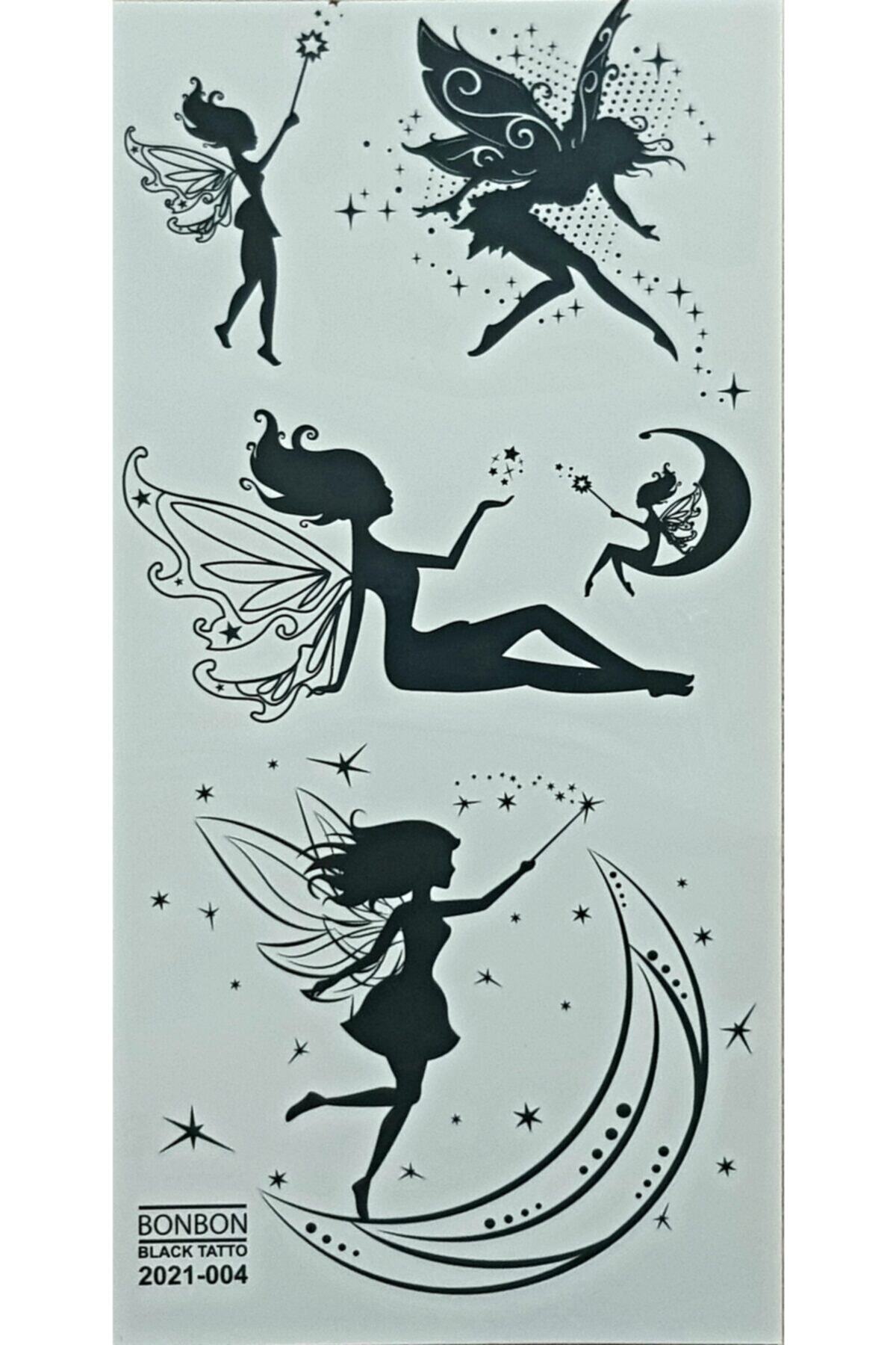 TATTOO TEMPORARY Queentrend Ayperikızı Geçici Dövme