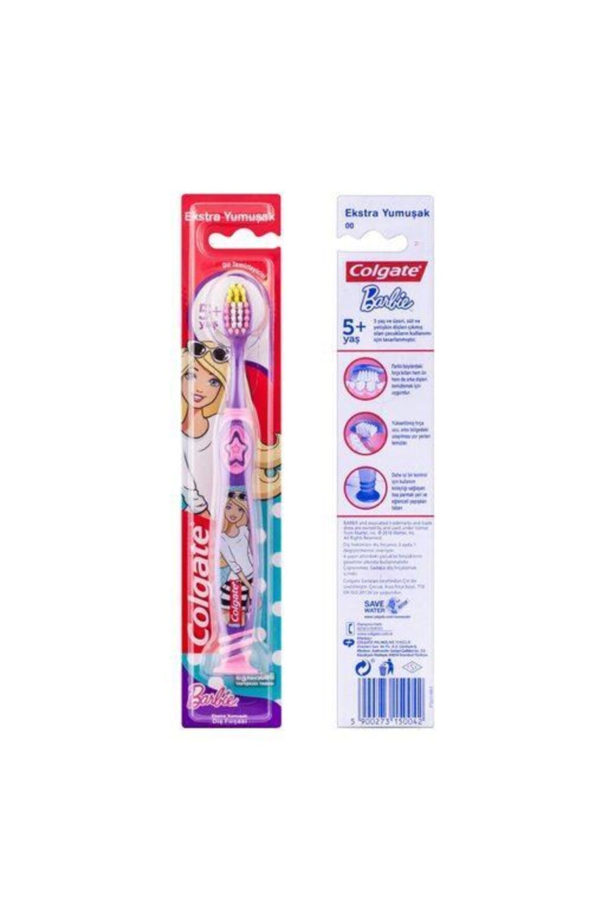 Colgate Barbie Batman 5+yaş Ekstra Yumuşak Çocuk Diş Fırçası