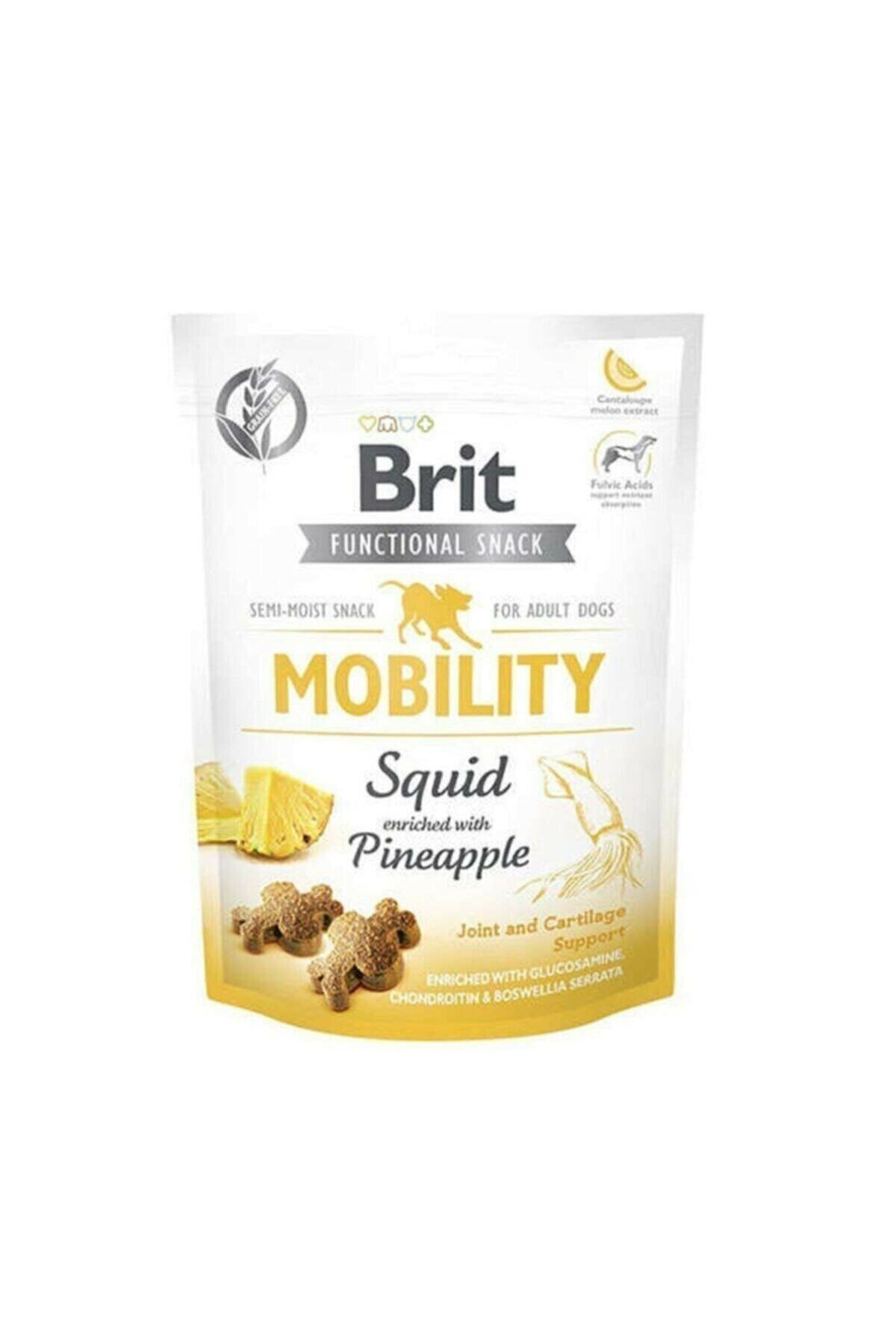Brit Care Brit Functional Snack Mobility Kalamar Ve Ananaslı Köpek Ödül Maması 150 Gr