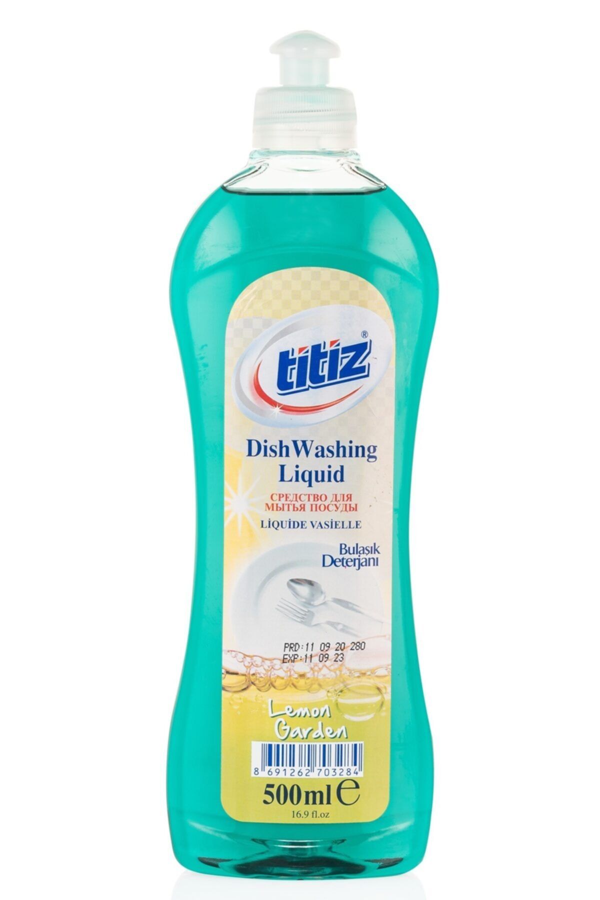 Titiz Sıvı Bulaşık Deterjanı 500ml Yeşil Limon