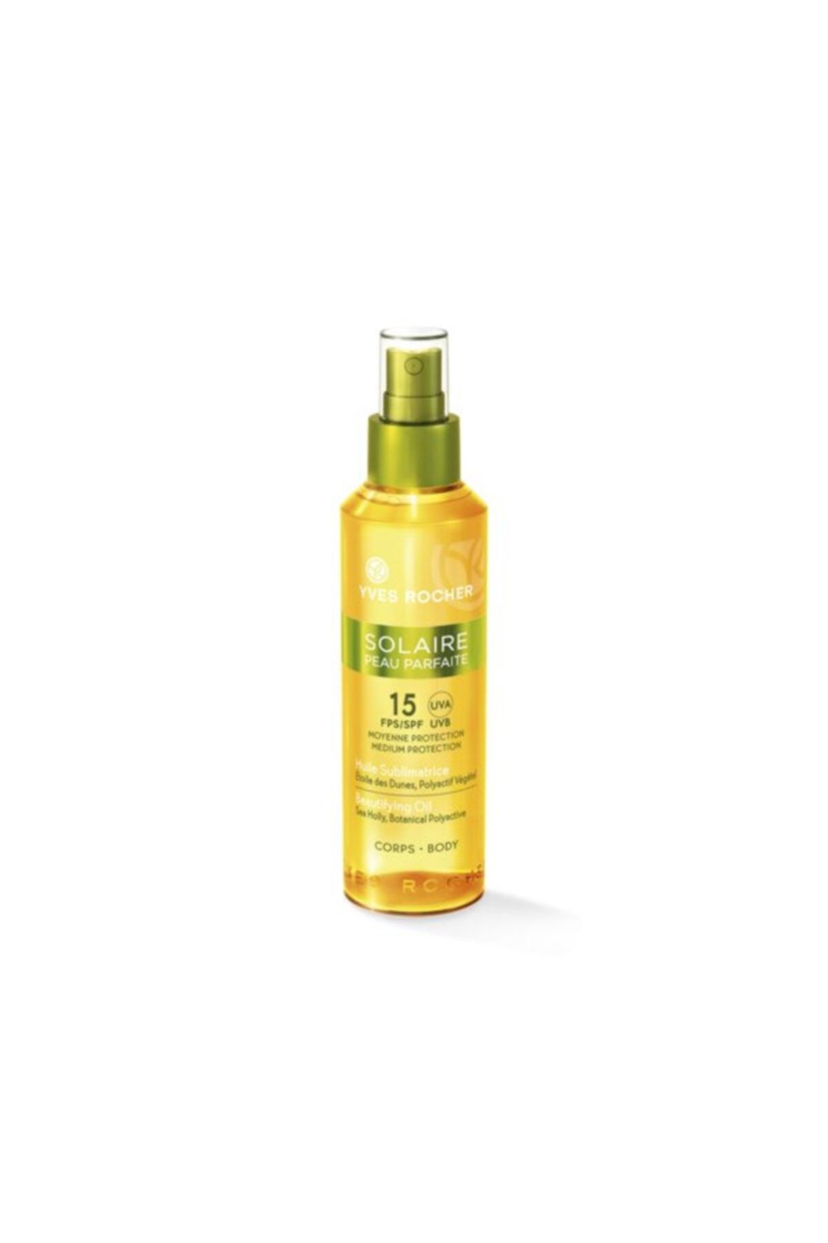 Yves Rocher 15 Gkf Işıltı Veren Güneş Yağı 150 ml