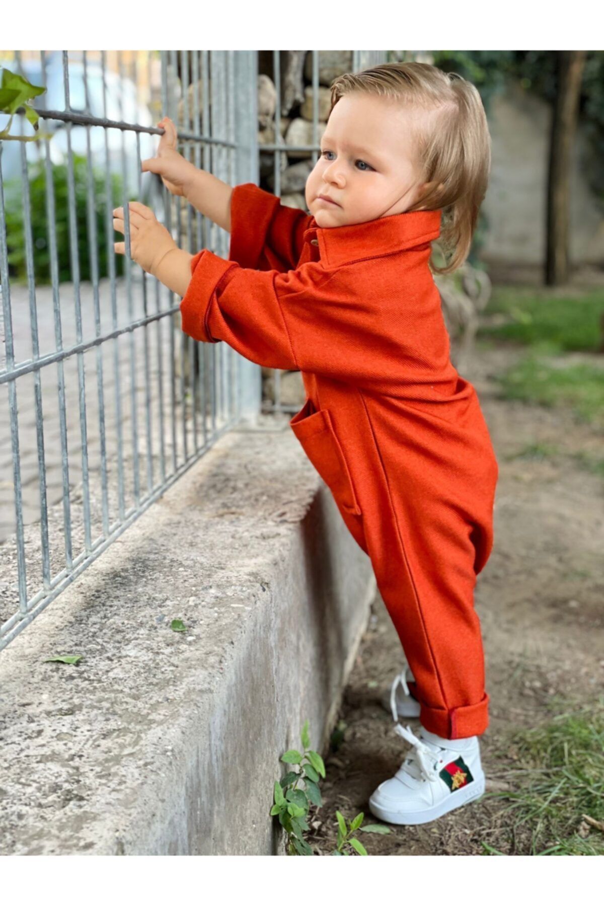 bohemiankids Kışlık Turuncu Takım