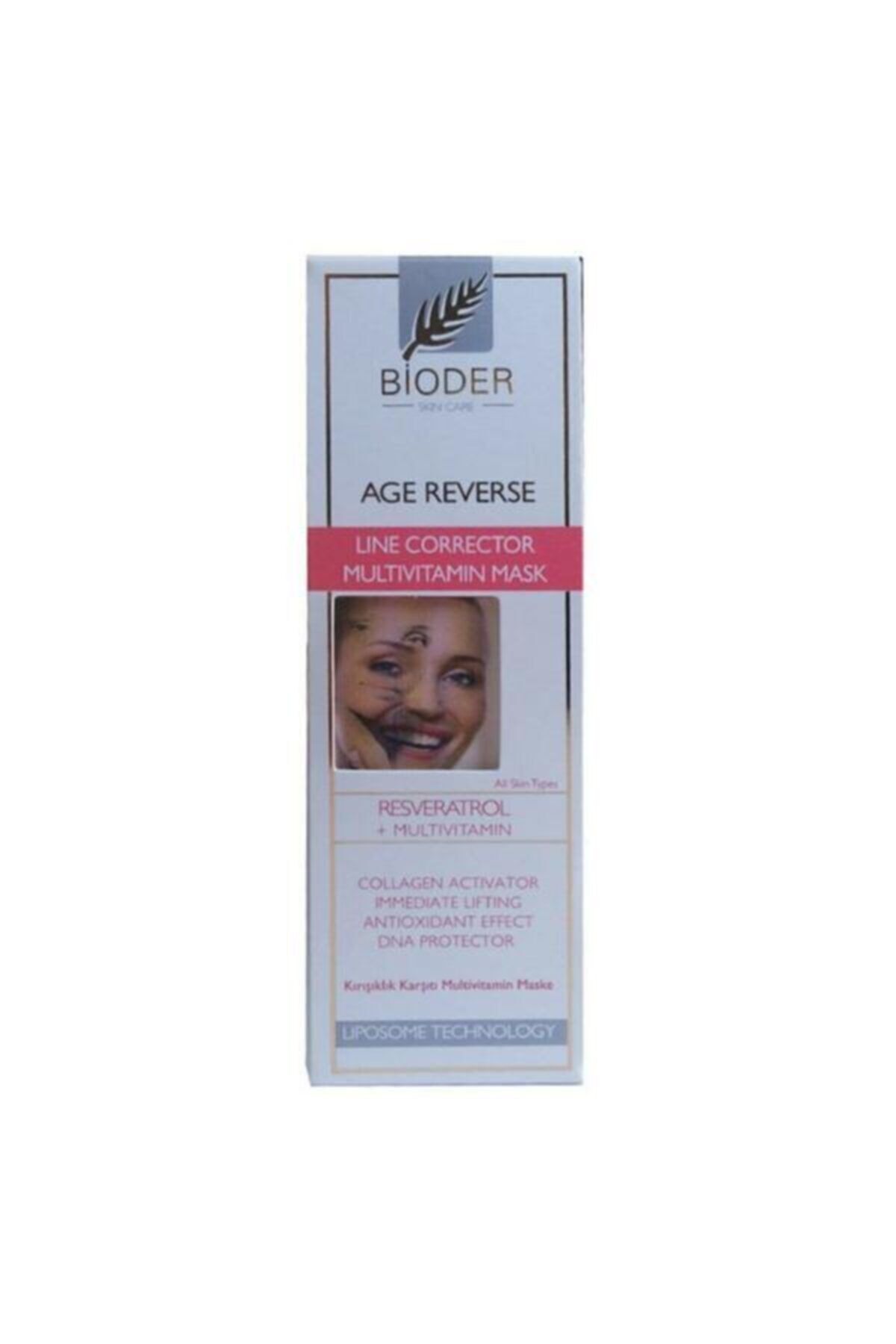 Bioder Derin Kırışıklık Karşıtı Multivitamin Maske 75 ml