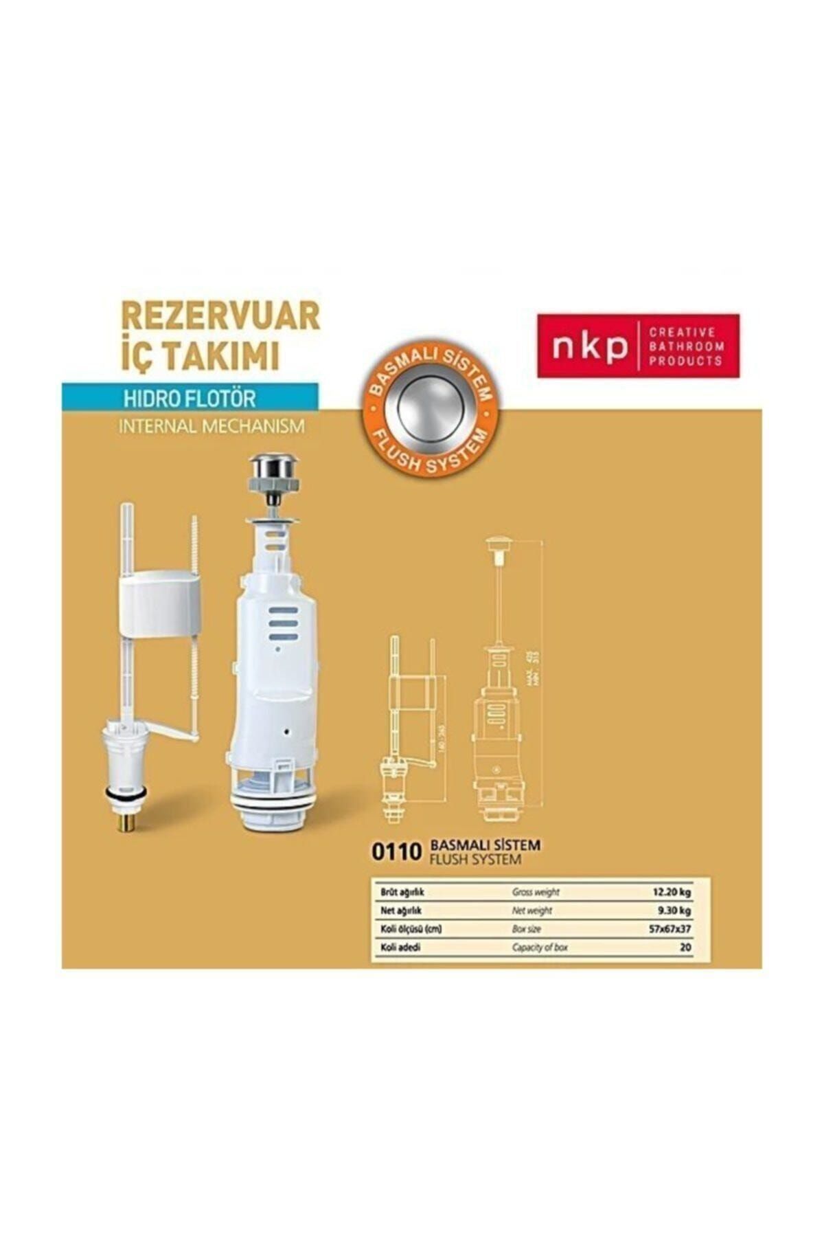 NKP Rezervuar Iç Takımı Basmalı Sistem, Hidro Flatör 0110