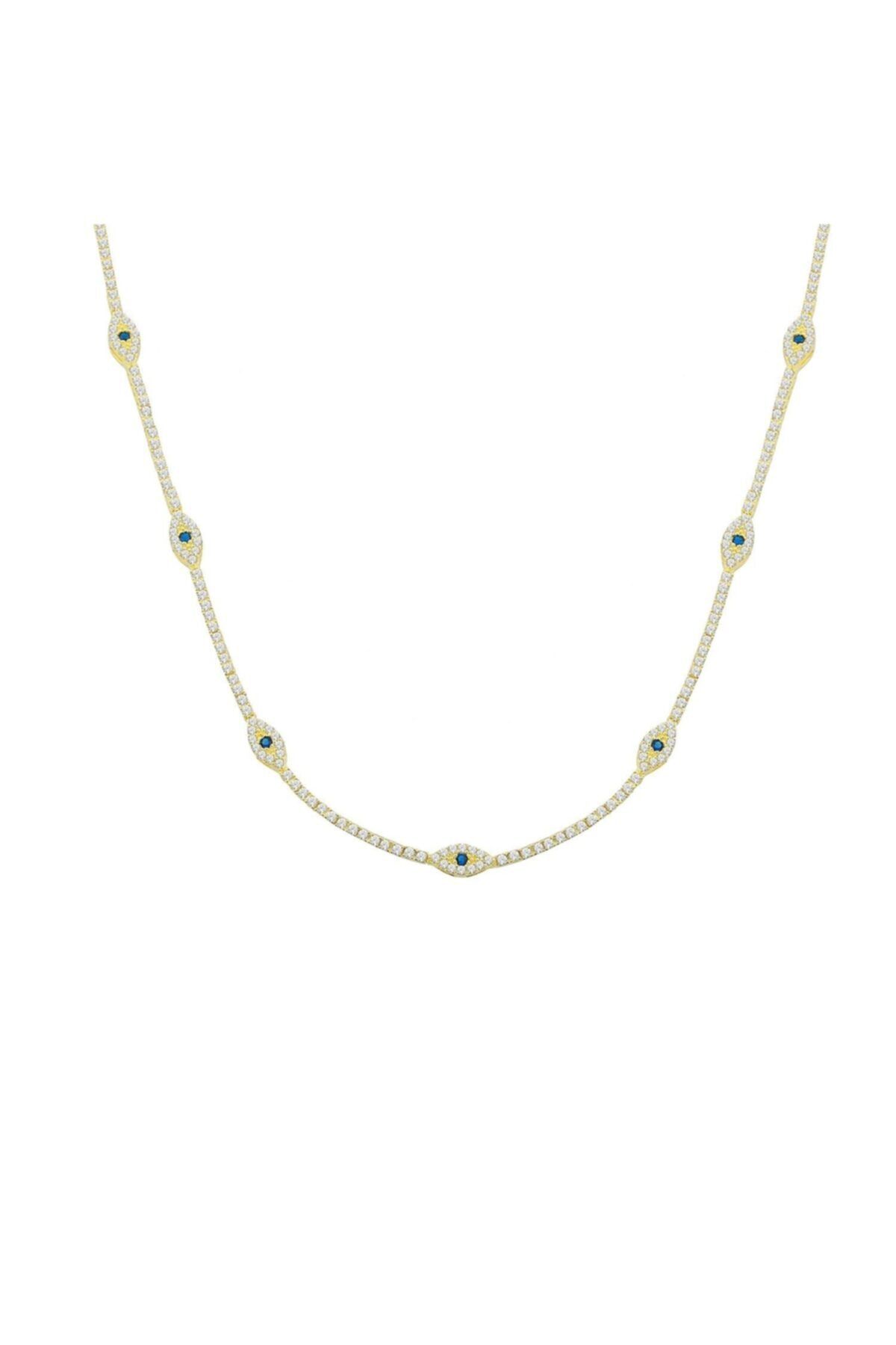 TAMSENINKALEMIN Göz Su Yolu Tennis Choker