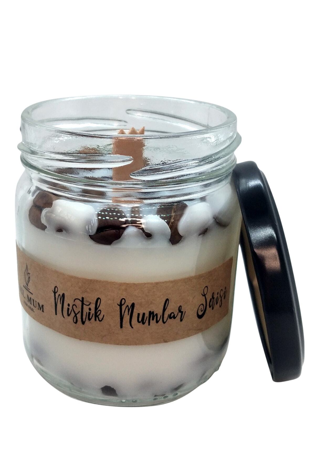 Nil Mum Kahve Kokulu Aromaterapi Soya Mumu 260 gr