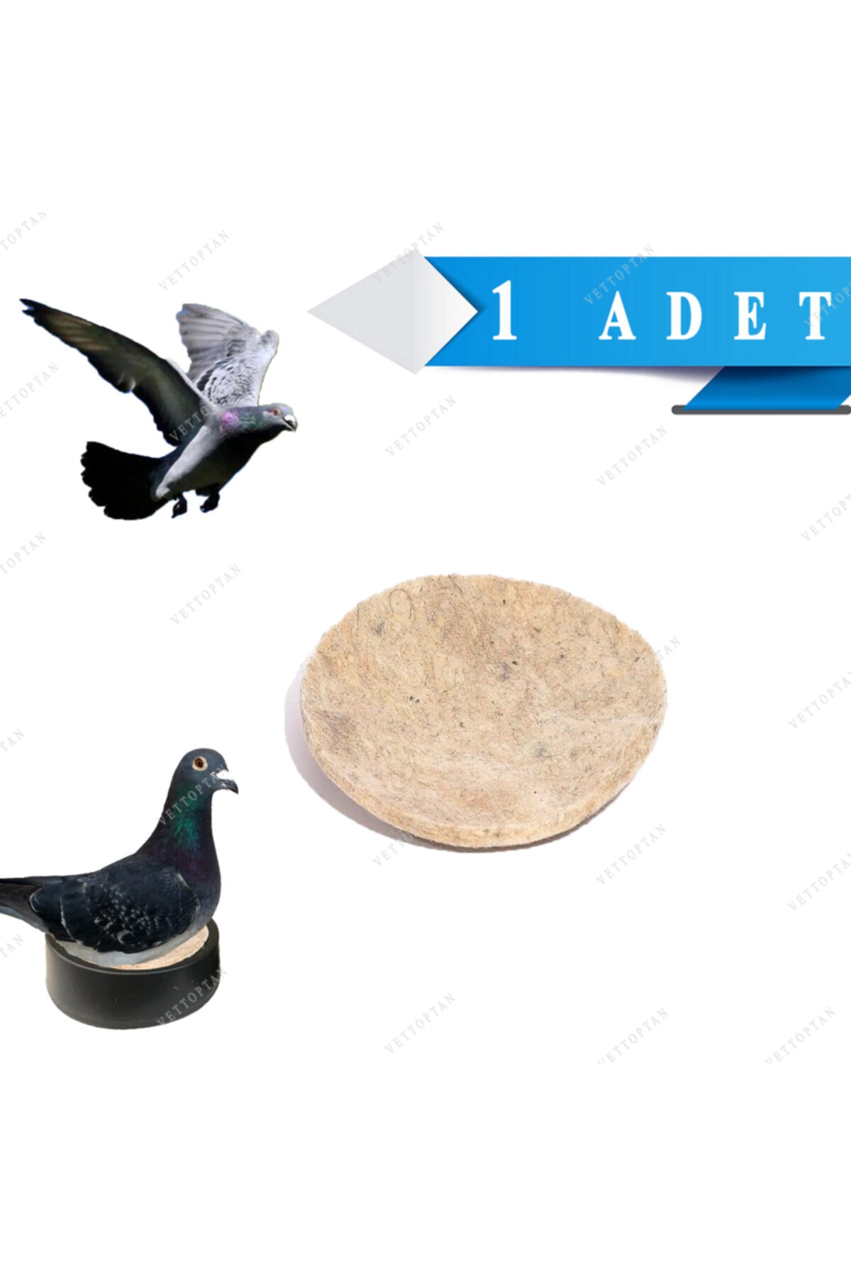 Endiket 1 Adet Yün Keçeden Folluk Güvercin Folluğu Keçesi Yumurtalık Yuvalık Için Yün Keçe Pigeon Güvercin