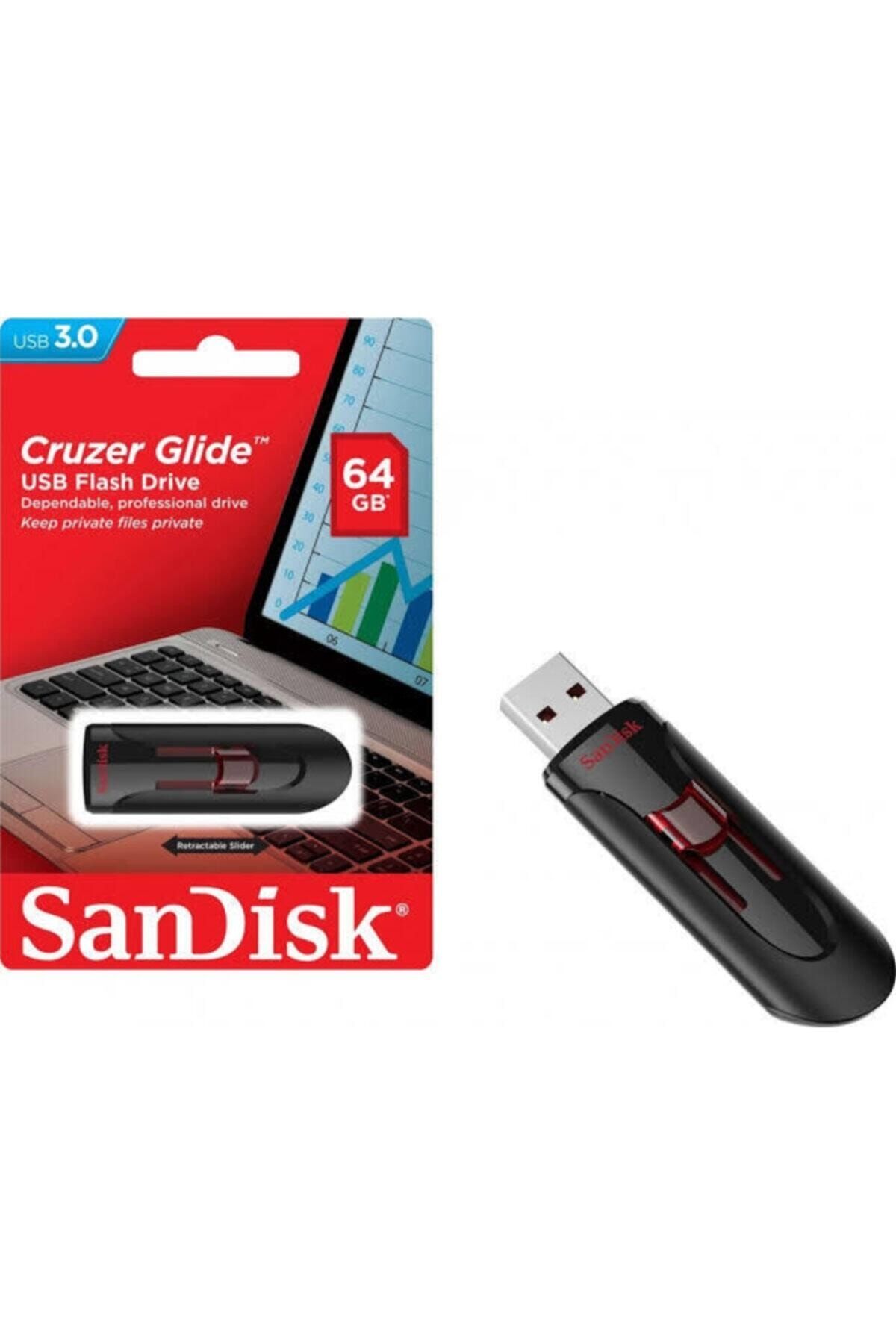 Dione Sandisk Cruzer Glide 64 Gb 3.0 Bellek