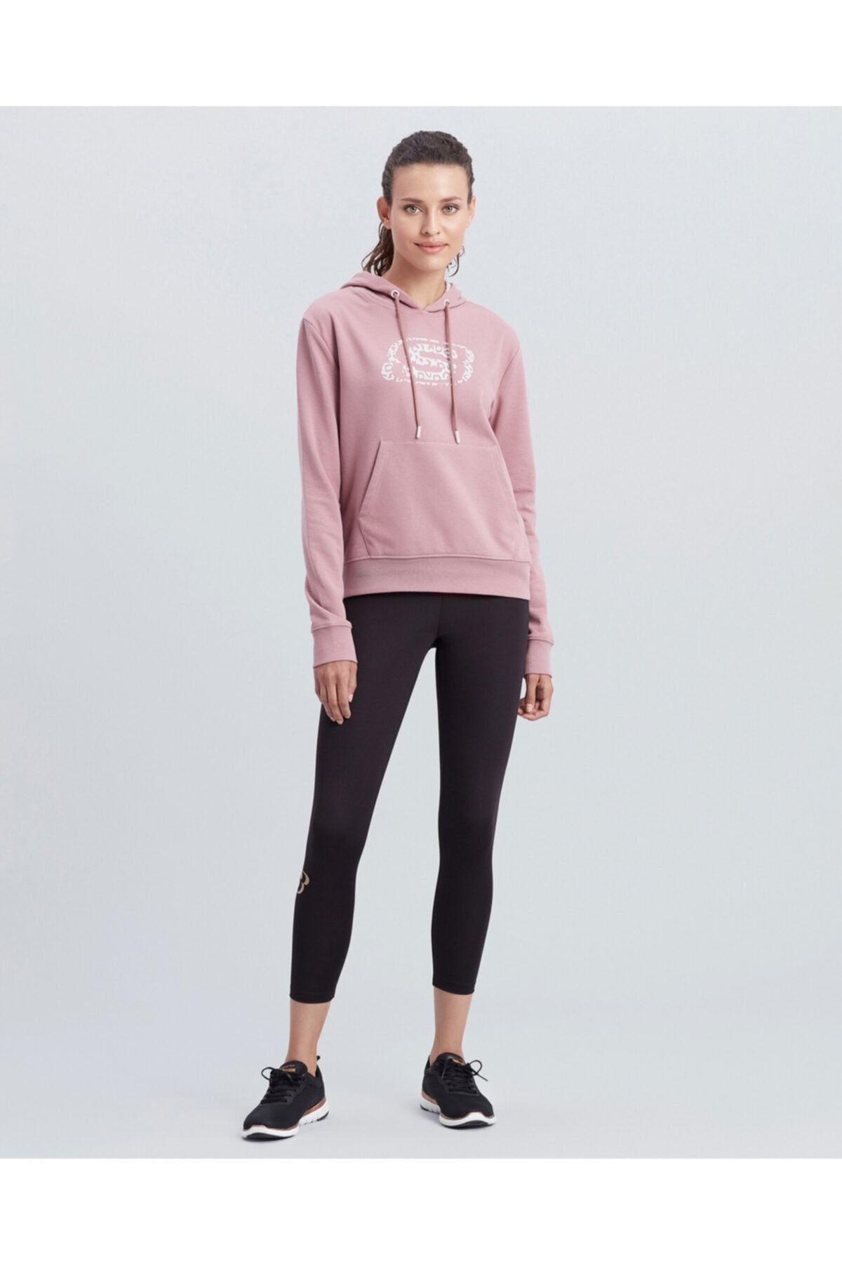 SKECHERS W Summits Hoodie Kadın Rose Sweatshirt - S212404-620