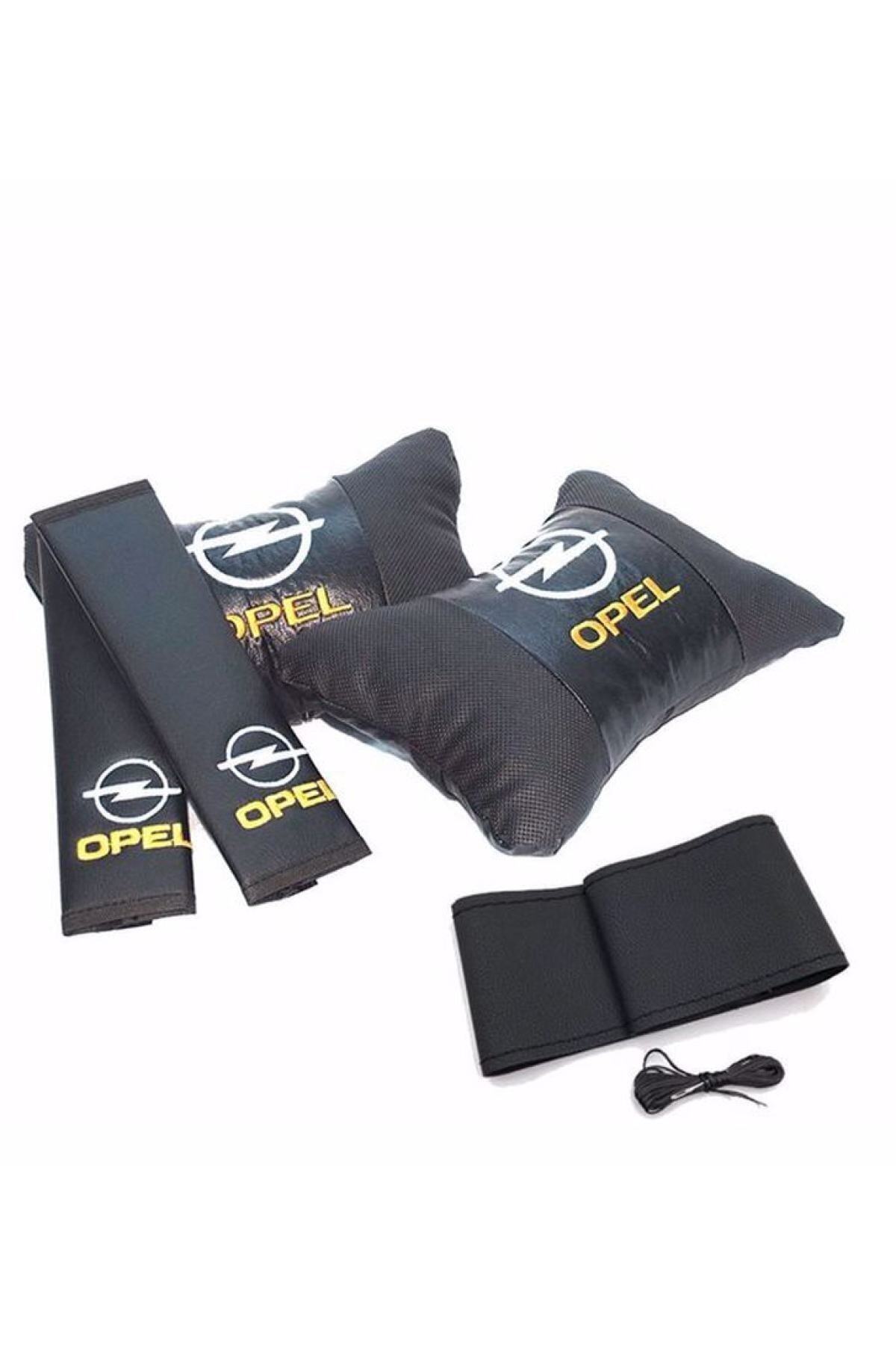 OTOPİNK Opel Corsa B 1990-2000 Premium Konfor Seti Yastık-kemer-kılıf