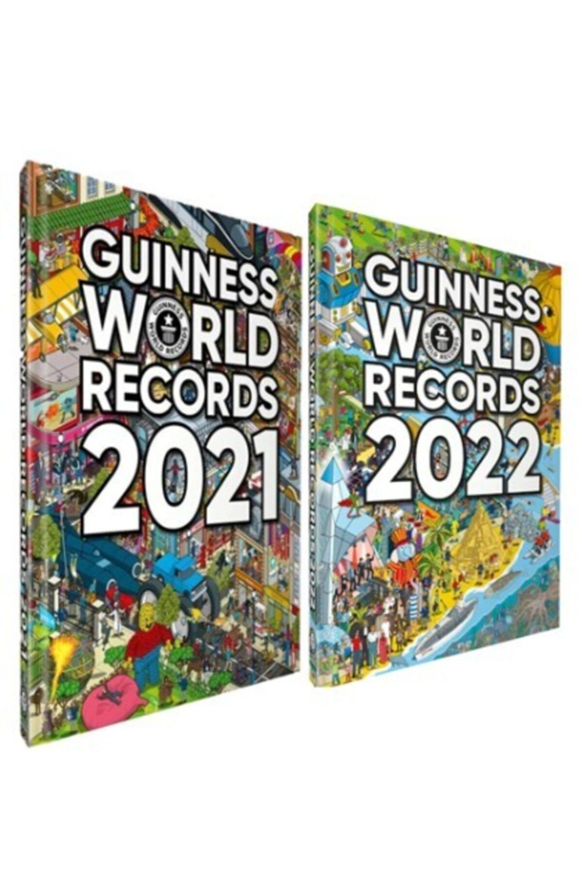 Beta Kitap Guinness Dünya Rekorlar 2021 - 2022 Takım 2 Kitap