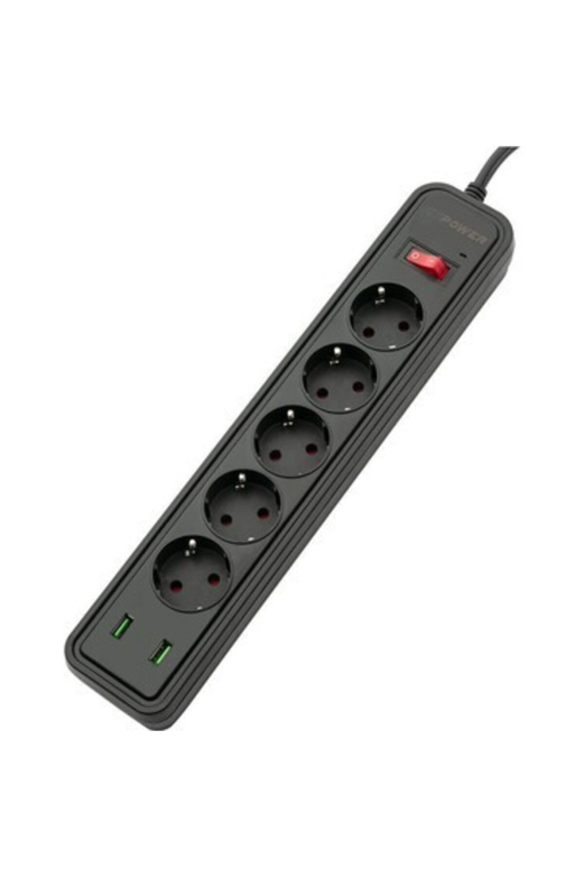 Kendal 2mt Li 5li Usb Akım Korumalı Grup Priz Anahtarlı 21 A