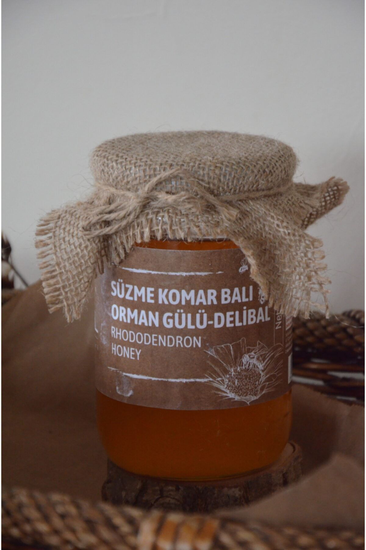 HACI TEMEL Gıda & Şarküteri Komar Balı (orman Gülü - Delibal) 850 Gr