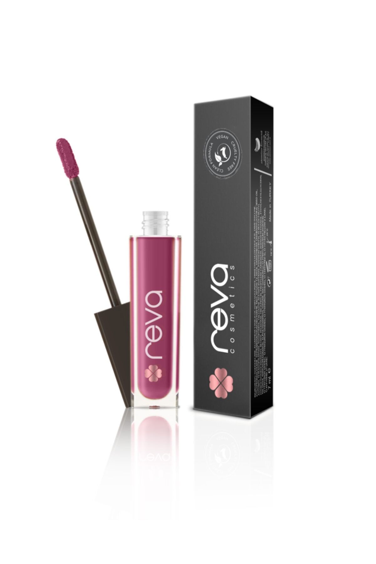 REVA Creamy Matte Lıp Gloss Beed Red - Mat Krem Dudak Parlatıcısı