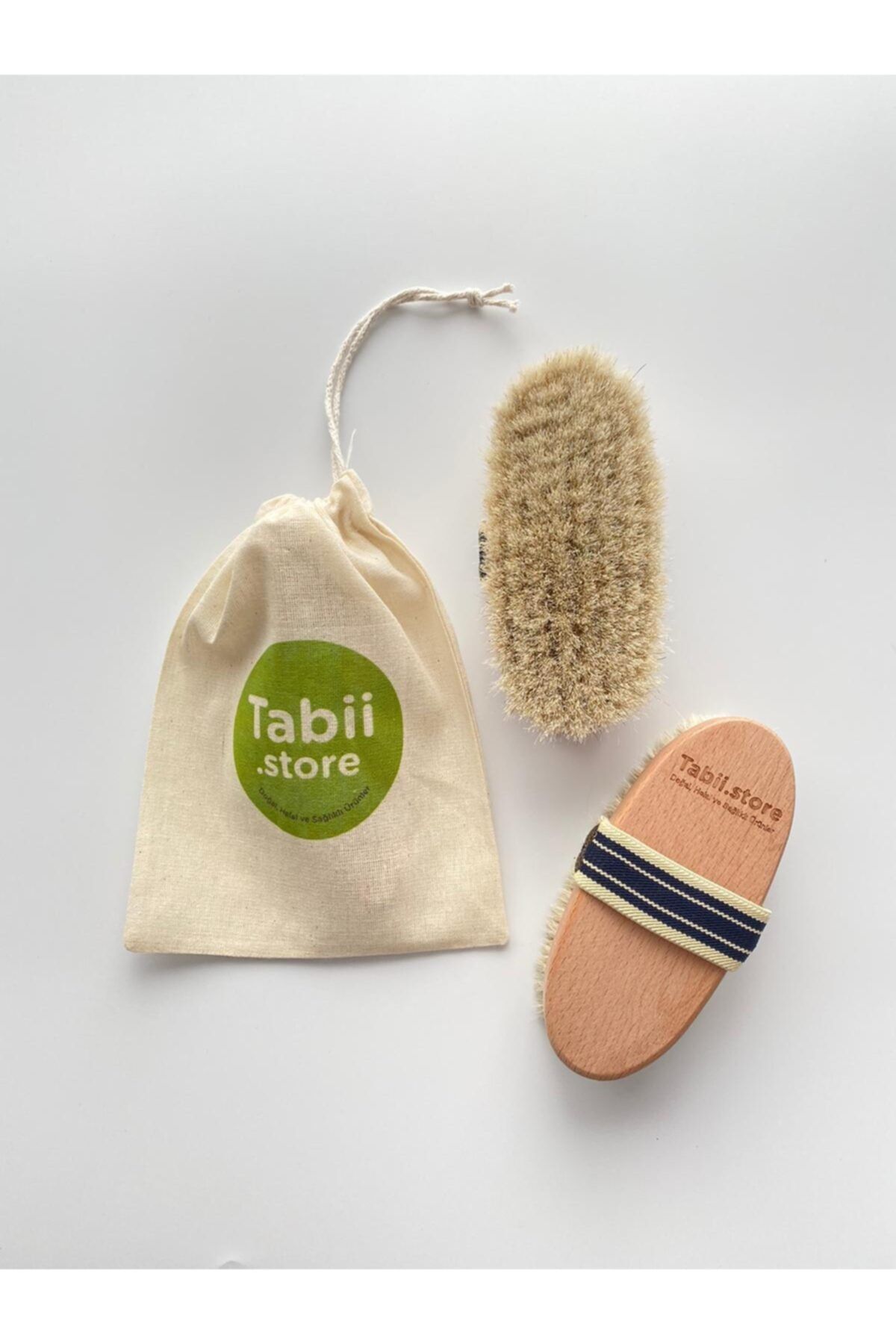 Tabii Store - %100 Doğal At Kılı Selülit Ve Vücut Fırçası