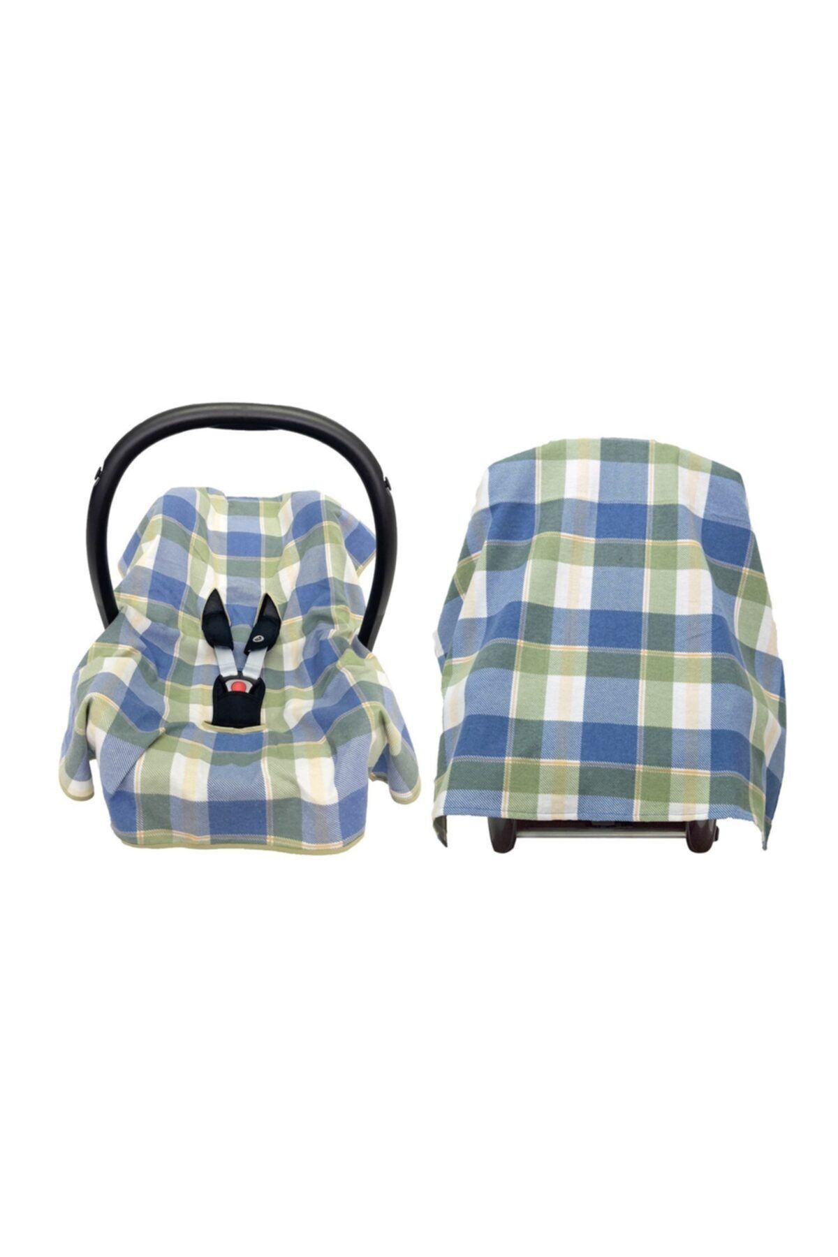 Ezh Collection Flanel Battaniye Ve Ana Kucağı Kılıfı 0-13 Kg 1017