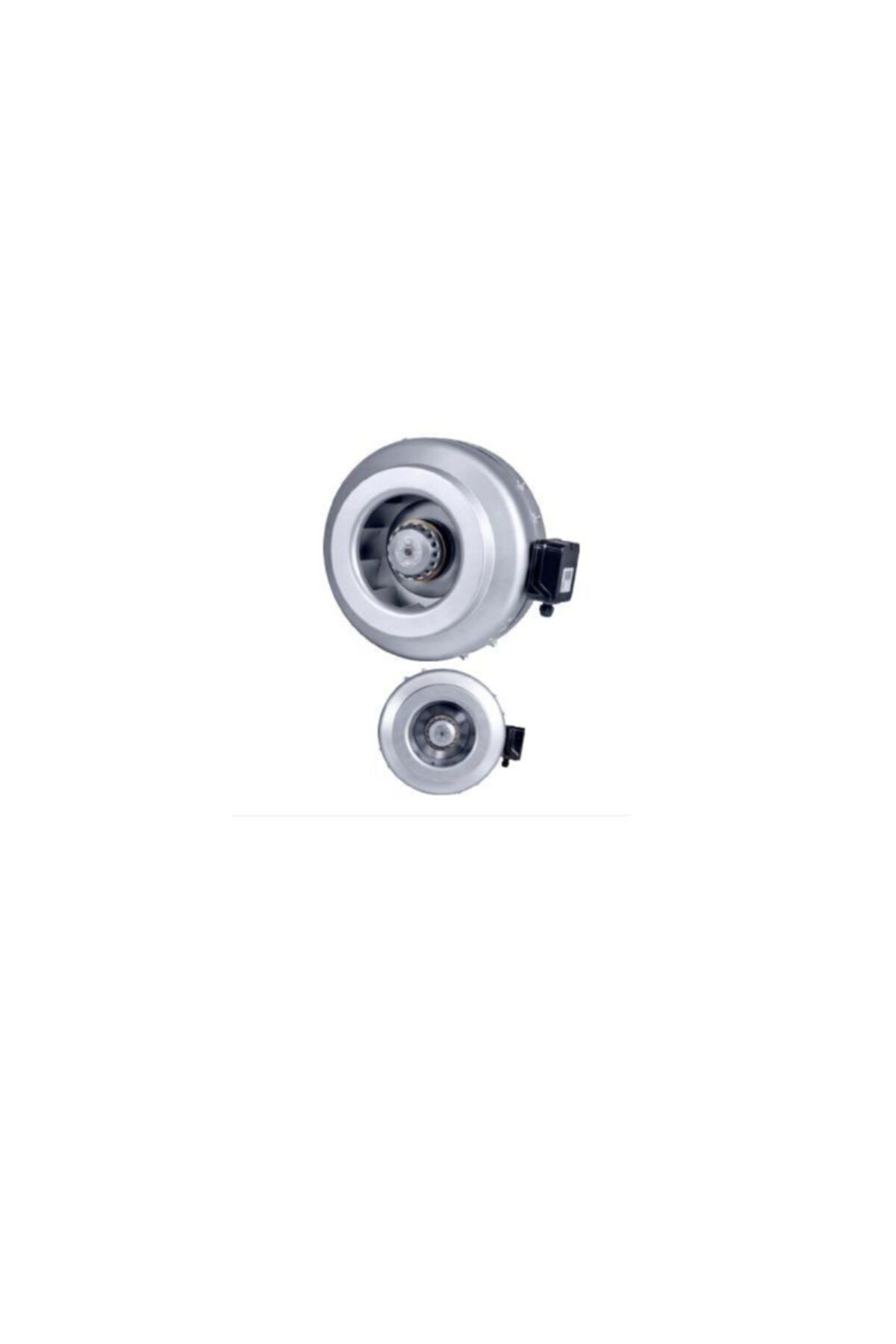 KAYITES Yerli Üretim Yuvarlak Kanal Tipi Radyal Fan 200mm 1100 M3/h Dba 52 2675 Devir 122w Tasarrufl