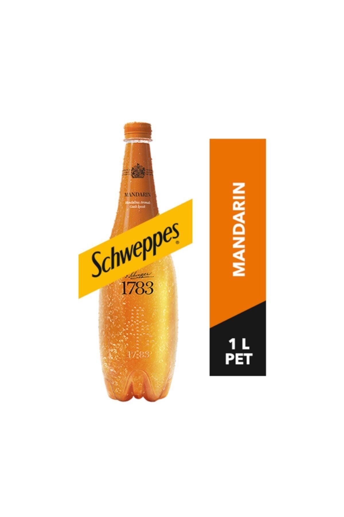 Schweppes Mandalina Aromalı Gazlı Içecek Pet 1l X 6