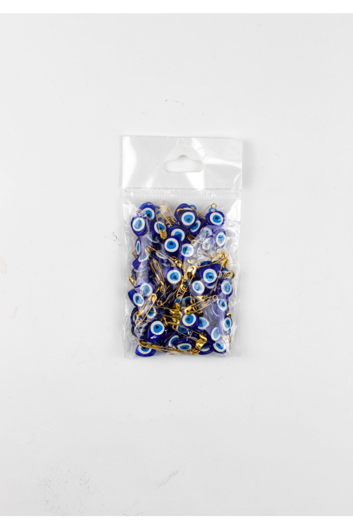 İplika Nazar Boncuklu Çengelli Iğne 75 Adet