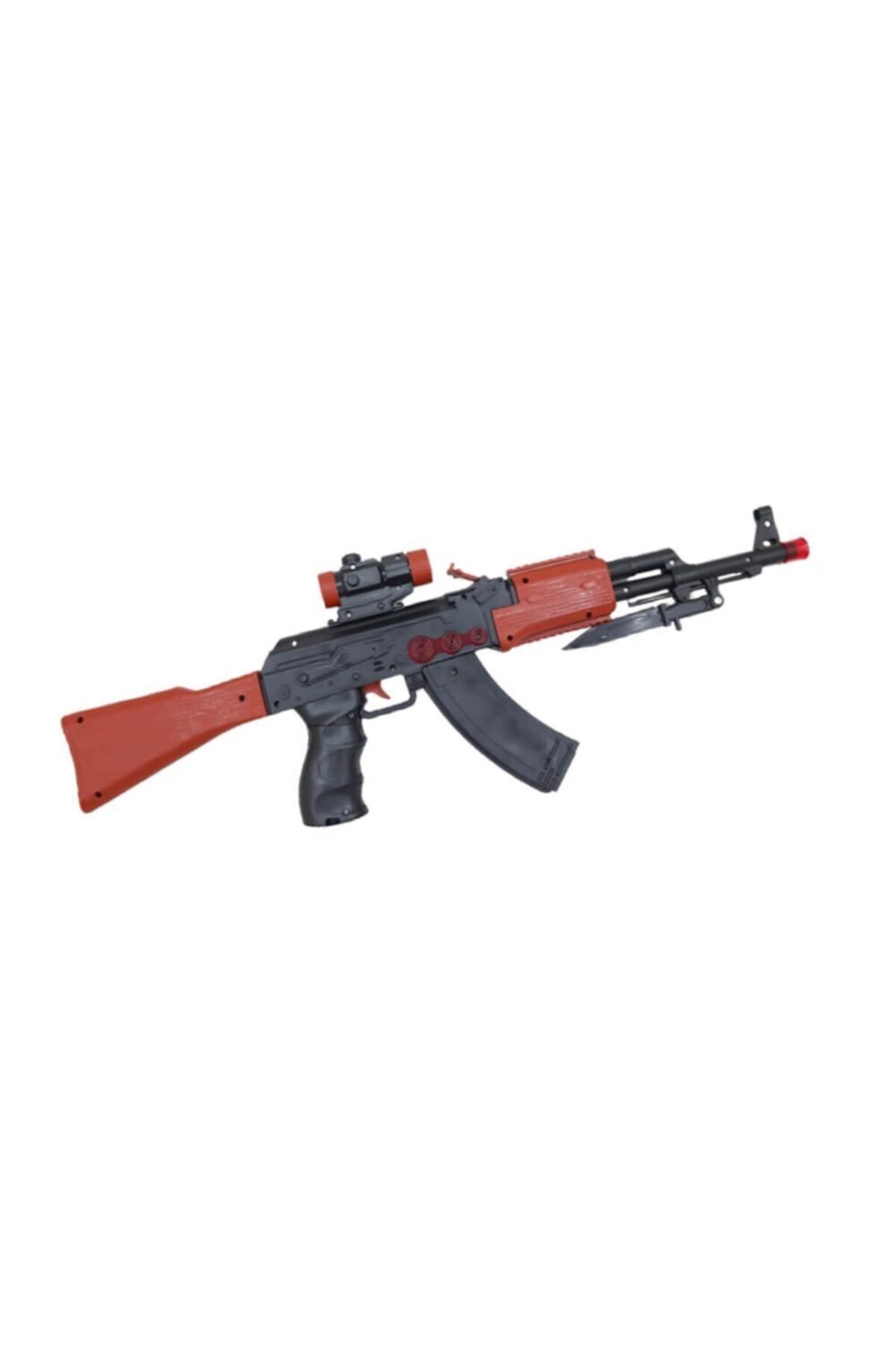 Vardem Pilli Işıklı Tüfek Oyuncak Silah Keleş 56 cm