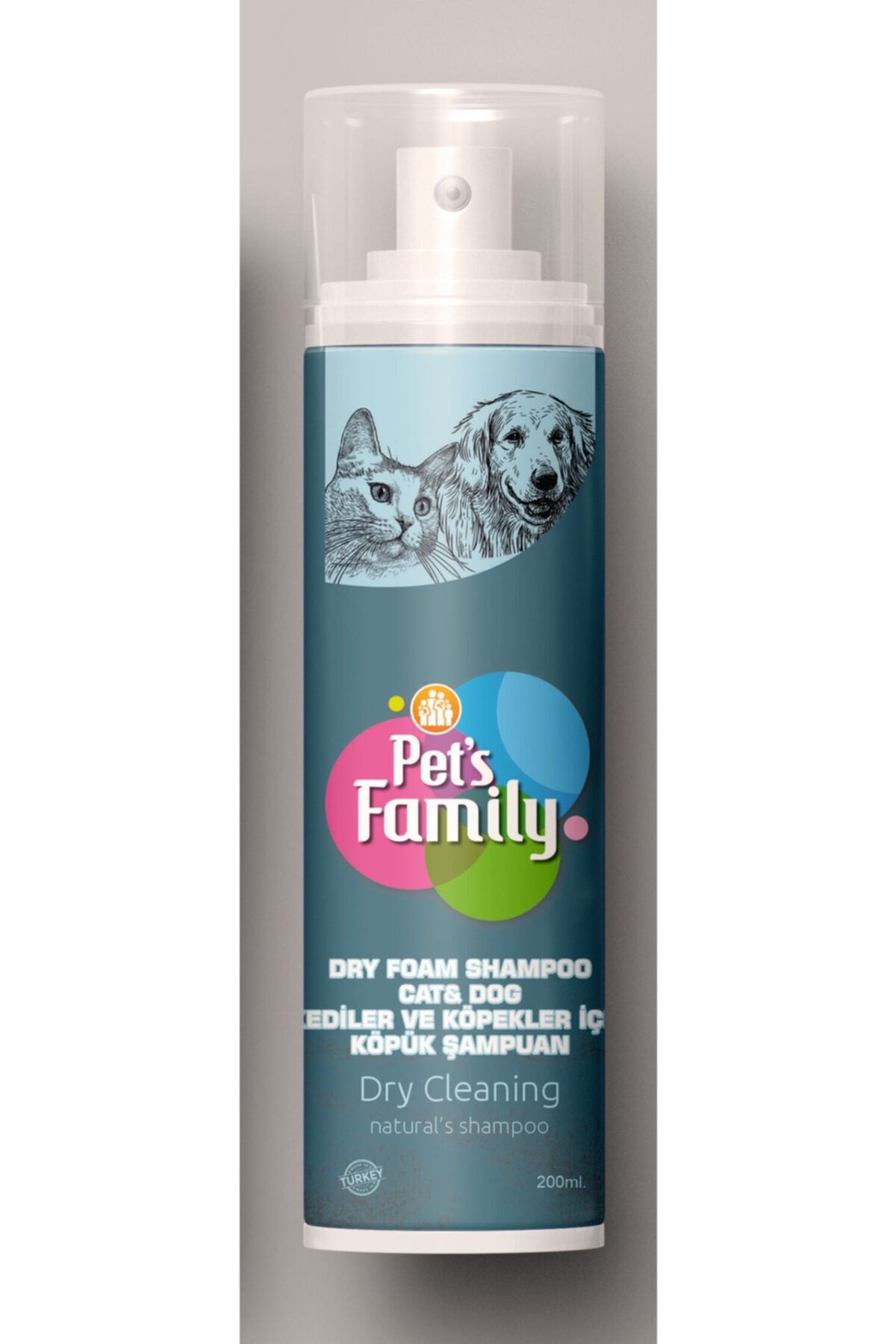 Zeylina Home 5dm Kediler Için Köpük Şampuan - Pet #39;s Family