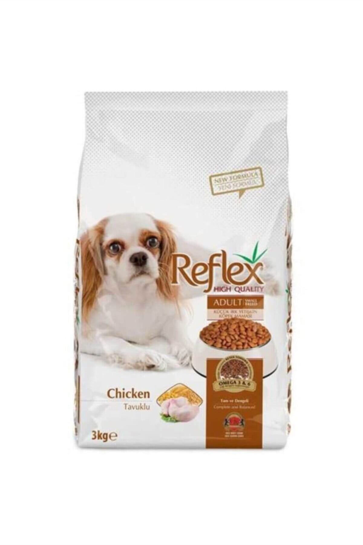 Reflex Adult Small Breed Dog Food Küçük Irk Tavuklu Köpek Maması 3 kg